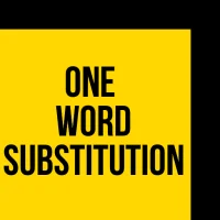 One Word Substitution
