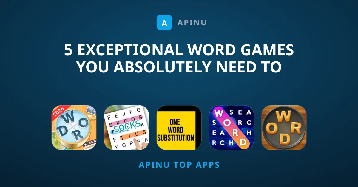 5 Exceptional Word Games You Absolutely Need to Download